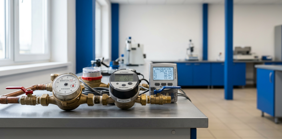 Поверка счетчиков воды и тепла